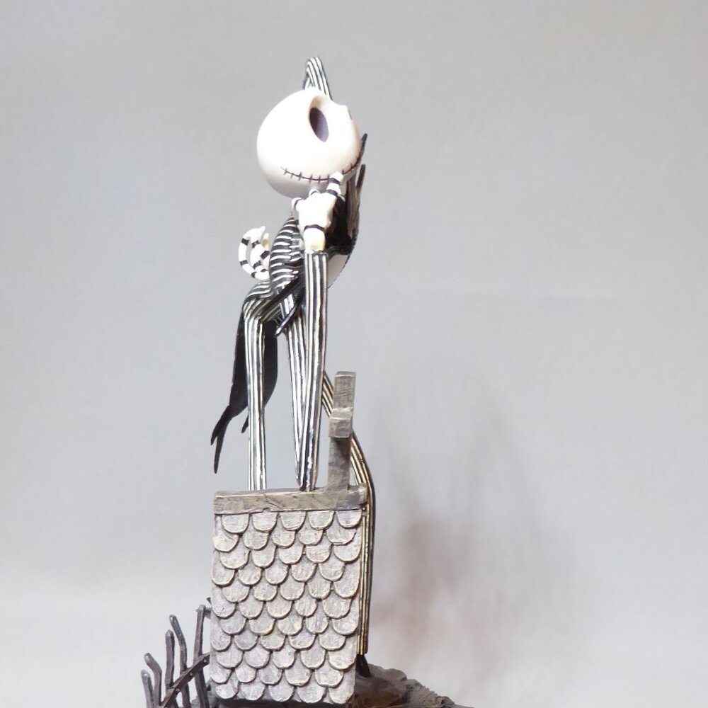 NEW 2001 MARKRITA DISNEY NIGHTMARE BEFORE CHRISTMAS JACK SKELLINGTON FIGURE PIN - Picture 4 of 15